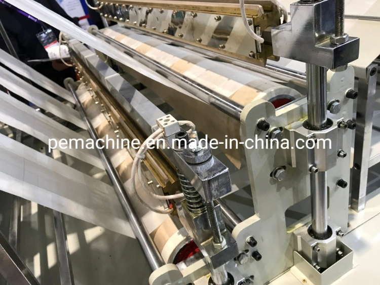 High Speed Polythene Biodegradable Plastic Shopping T-Shirt Bag Making Machine