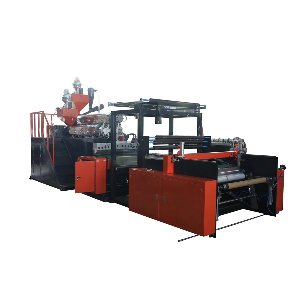 LLDPE PE 500mm-1500mm Single/Double/Three Layer Co-Extrusion Stretch Film Making Machine