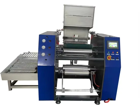 ストレッチフィルムカッターとリワインダー、リワインダーとジャンボリワインダー